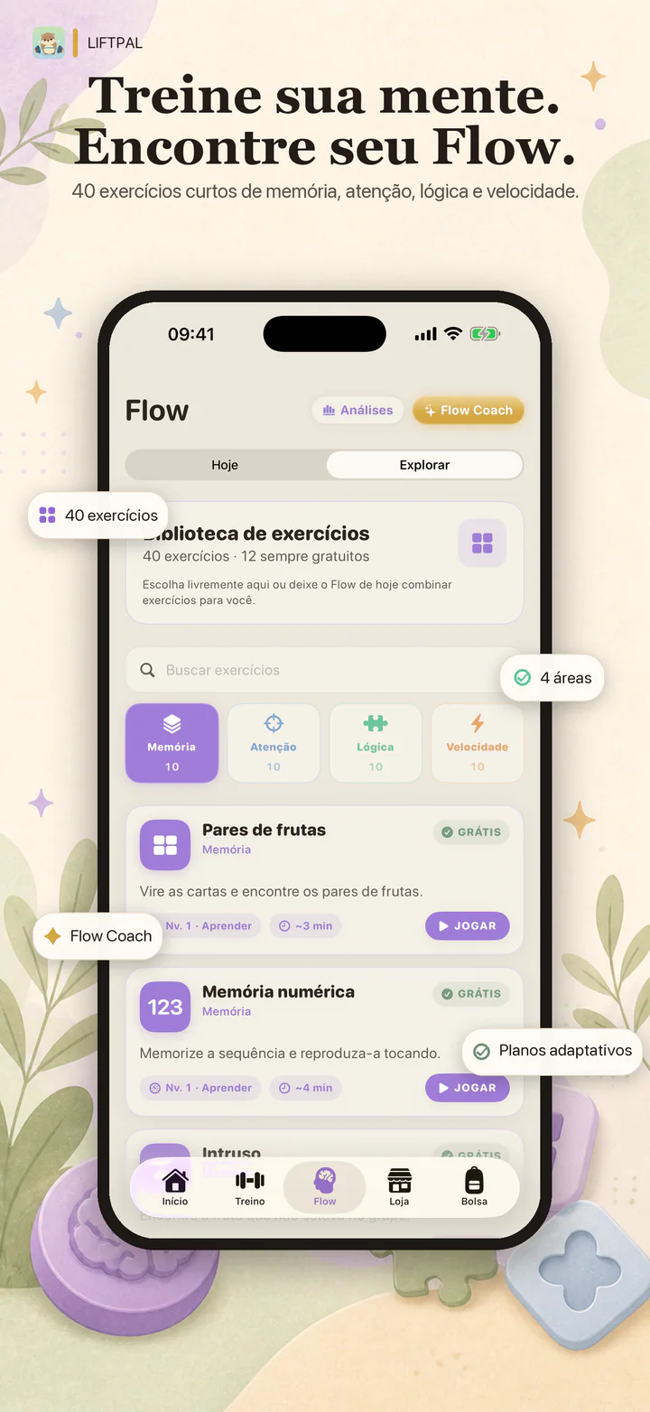 O que o Flow registra
